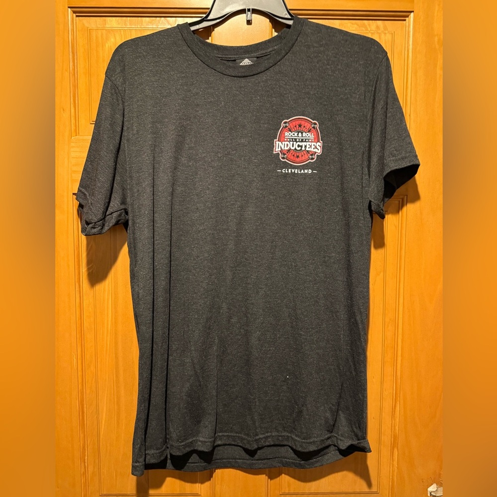 Black Graphic T-Shirt Rock and Roll Hall of Fame from 2019